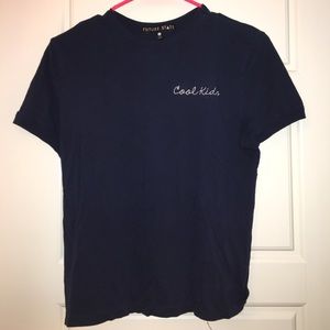 urban outfitters t-shirt, dark blue